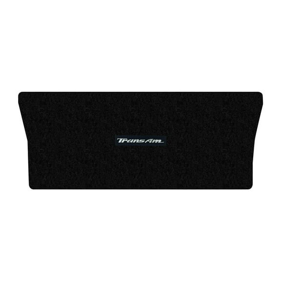 Lloyd Mats Custom Fit Floor Mats for Pontiac Firebird/Trans Am 1993-2002 LogoMat Reart Deck (in front of T-Top well) Black