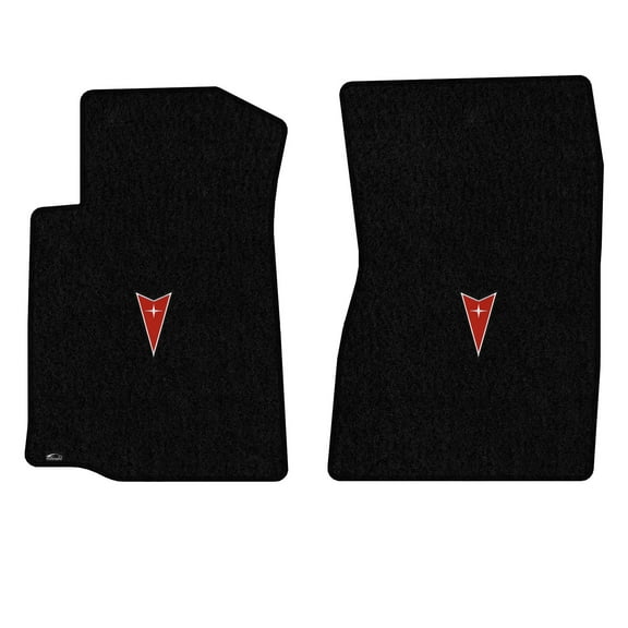 Lloyd Mats Custom Fit Floor Mats for Pontiac G8 2008-2009 LogoMat 2Pc Set Black
