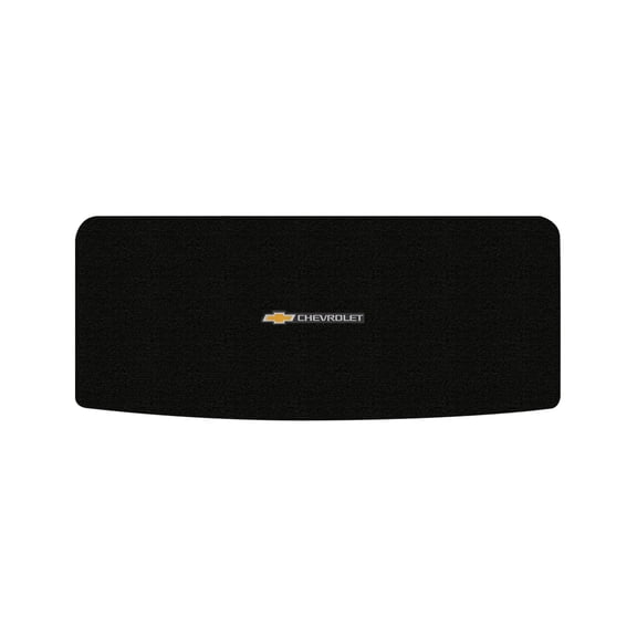 Lloyd Mats LogoMat Custom-Fit Carpet Cargo Mat for 2018-2024 Chevrolet Traverse In Well Behind 3rd Row, Charcoal