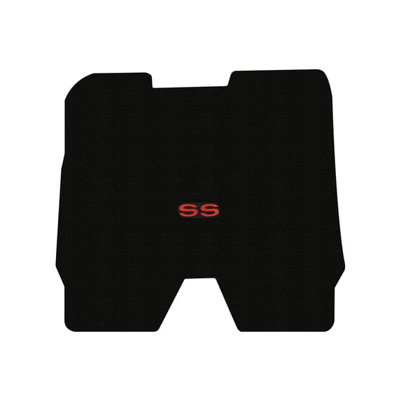 Lloyd Mats Heavy Duty Carpeted Floor Mats for Chevrolet Camaro/ Z28 1967-1969 LogoMat Trunk Black