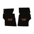 thumbnail image 1 of Lloyd Mats LogoMat Custom-Fit 2PC Carpet Floor Mats for 1966-1967 Chevrolet Chevelle, Black, 1 of 4