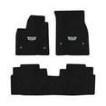 thumbnail image 1 of Lloyd Mats LogoMat Custom-Fit 3PC Carpet Floor Mats for 2025-2026 Cadillac OPTIQ, Charcoal, 1 of 4