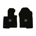 thumbnail image 1 of Lloyd Mats LogoMat Custom-Fit 2PC Carpet Floor Mats for 2023-2026 Honda CR-V, Black, 1 of 4
