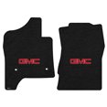 thumbnail image 1 of Lloyd Mats-SIERRA 1500 STANDARD 2014-ON 2PC Mats EBONY VELOURTEX GMC LOGO, 1 of 6