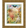 thumbnail image 1 of Lloyd, Sandy 19x24 Gold Ornate Wood Framed with Double Matting Museum Art Print Titled - Femme Paris VII, 1 of 4