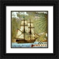 thumbnail image 1 of Lloyd, Sandy 20x20 Black Ornate Wood Framed with Double Matting Museum Art Print Titled - Voyage, 1 of 4