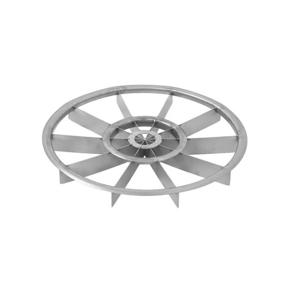 LloydPans 16 inch 10-Slice Pizza Cutter The Equalizer Multi-Blade Rocker Knife