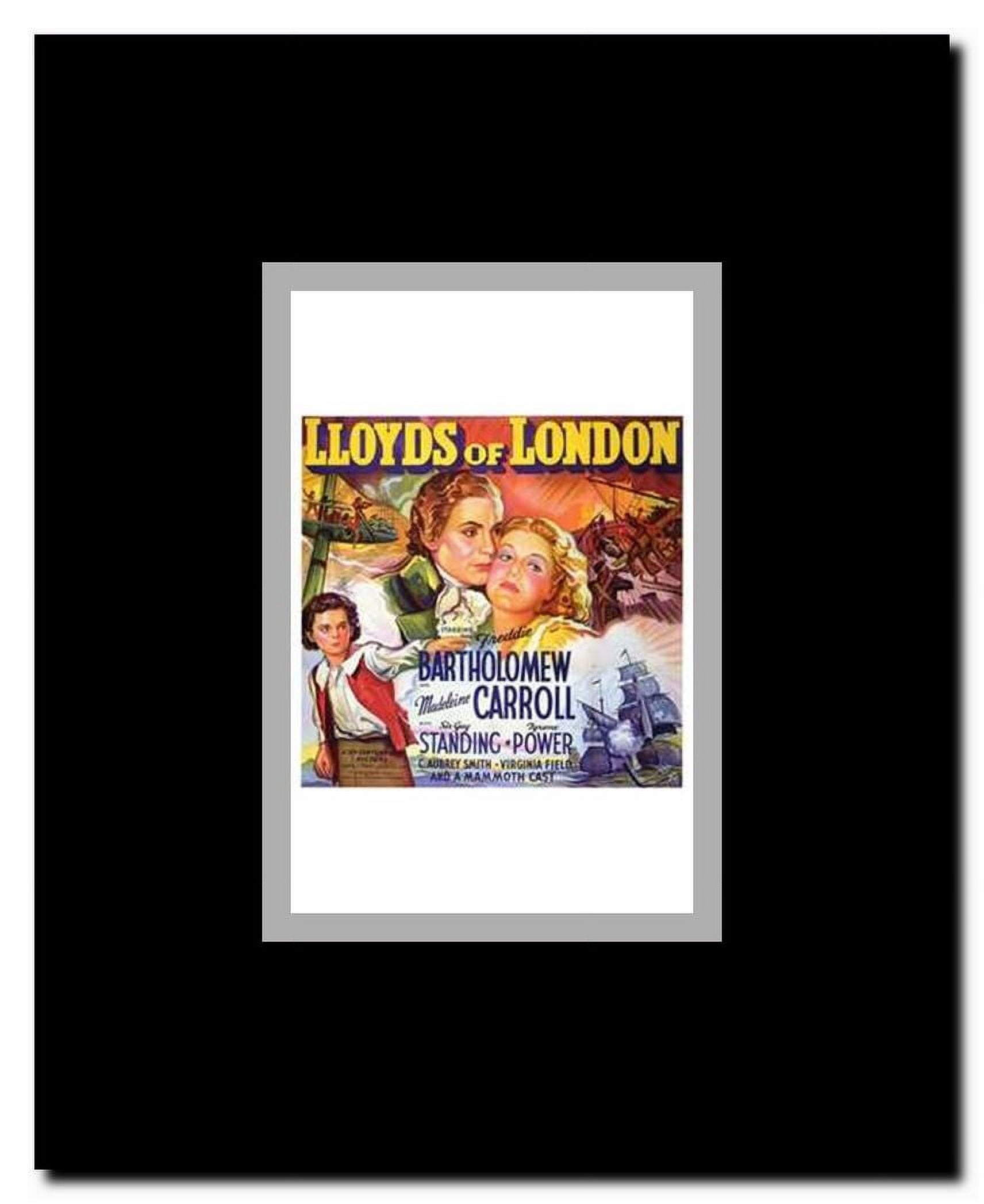 Lloyds of London Framed Movie Poster