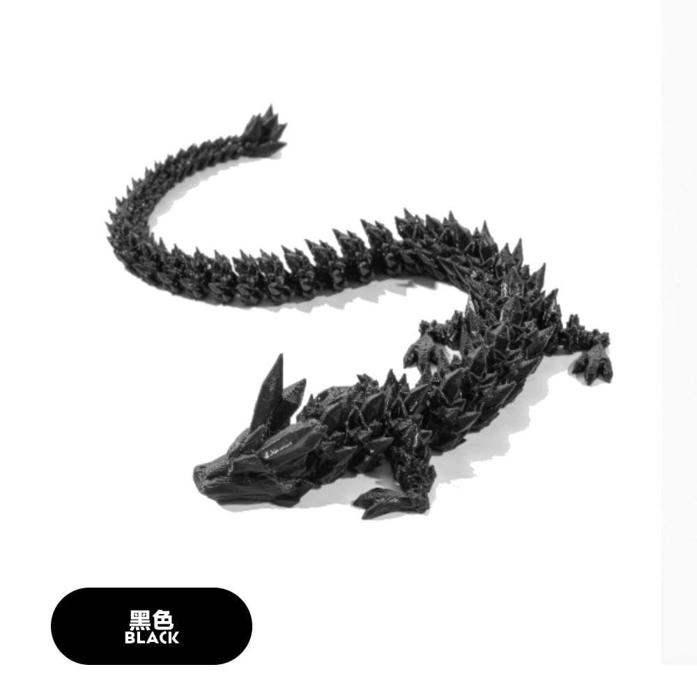 Lly luminous dragon cool crystal dragon 3d printing ornaments large