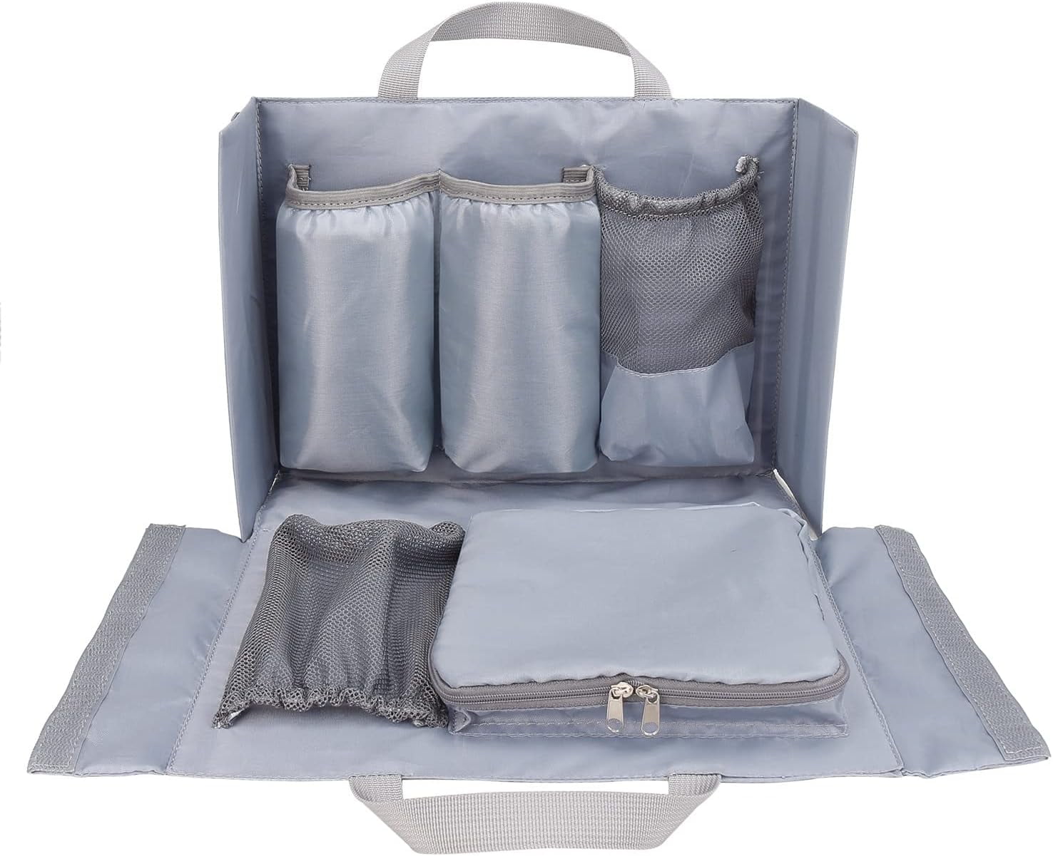Lmbabter Removable Organizer Insert with Insulated Pocket Diaper Bag with 6 Total Pockets Handbag Tote Bag for Women Mommy Nurse Walmart