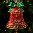 thumbnail image 1 of LmnLft 2025 Besties Forever Christmas Bell Ornament, Friendship Pinky Promise Hanging Keepsake, BFF Tree Decoration Gift for Christmas Celebration and Memory Sharing, 1 of 6