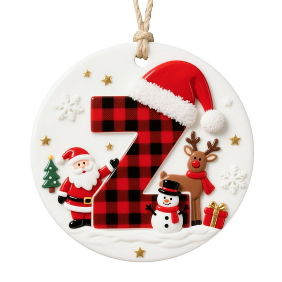 LmnLft Acrylic 26-letter Hanging Sign - Transparent High-definition Material With Exquisite Letter Shape. Personalized Christmas Ornament 2025 Suitable For Home Decoration Party Decoration
