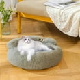 thumbnail image 1 of LmnLft Cats Bed with Soft Plaid Sleeping Surface, Portable Pet Warm Bed, Washable Design for Small and Medium Sized Pets, 1 of 7