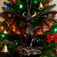 thumbnail image 1 of LmnLft Christmas Flying Dragon Ornament, Unique Acrylic Dragon Ornaments for Christmas Tree, Hangable Flying Dragons Pendant, Decorative Festive Accessory Decor for Home Office Garden Yard, 1 of 9
