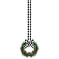 thumbnail image 1 of LmnLft Christmas Kitchen Cabinet Wreaths with Ribbon, Mini Christmas Wreaths with Berries and Bow, Festive Small Wreaths for Kitchen Cabinet, Window, Door, Holiday Home Decoration, 1 of 7
