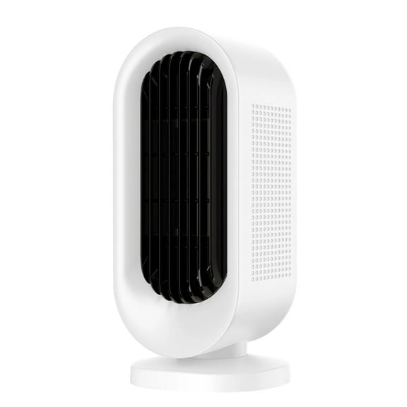LmnLft Desktop Space Heater, Compact High-Power Heating Fan, Adjustable Personal Heater for Office and Home Use