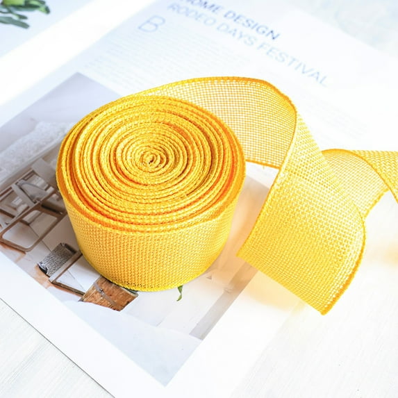 LmnLft Easter Ribbon Set for Gift Wrapping - DIY Decorative Bow Craft Ribbons in Spring Colors, Easter Basket & Party Favor Embellishment Kit