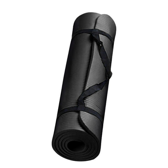 LmnLft Small Thick Yoga Mat with Non-Slip Surface for High-Impact Workouts Fitness and Exercise Comfort