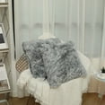 thumbnail image 1 of LmnLft Faux Fur Pillow Covers, Soft Plush Decorative Cushion Cases, Cozy Winter Throw Pillow Covers for Sofa, Couch, Bed, and Living Room Décor, 1 of 7