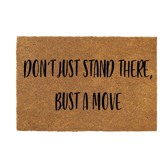 LmnLft Funny Christmas Bath Mat, Front Door Welcome Mat, Indoor/Outdoor Holiday Decor for Bedroom, Living Room, Kitchen