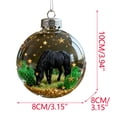thumbnail image 1 of LmnLft Christmas Horse Ornament, Equestrian Magic for Xmas Tree Decoration, Horse Collection Crystal Glass Ball Ornament, Christmas Decoration for Tree & Tabletop Décor, Gift For Horse Lover Riders, 1 of 7