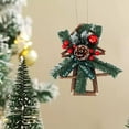 thumbnail image 1 of LmnLft Mini Pinecone and Berry Wreath Pendant, Small Wall Hanging Ornament for Home, Christmas Tree, and Party Decoration, 1 of 6