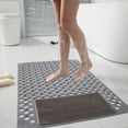 thumbnail image 1 of LmnLft Non-Slip Square Shower Mat - Quick-Dry Bathroom Floor Pad with Drainage Holes, Anti-Fatigue Bathtub Mat for Bath Safety, 1 of 6