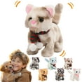thumbnail image 1 of LmnLft Realistic Robot Cat, Electric Plush Kitten – My Simulated Robot Cat, Interactive Stuffed Pet, Animated Toy Cats for Girls Baby Kids, L:8", 1 of 6