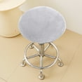 thumbnail image 1 of LmnLft Round Memory Foam Chair Cushion, Soft Plush Stool Pad with Elastic Bands, Non-Slip Seat Cover for Bar Stool, Dining Chair, or Office Use, 1 of 7