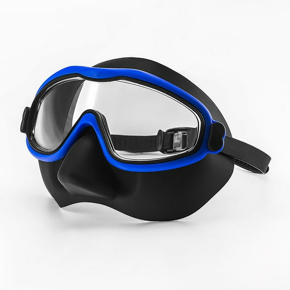 LmnLft Swimming Goggles, Large Frame Eye and Nose Protection, Anti-Fog UV Protection Swim Gear, Competition Training Equipment for Outdoor
