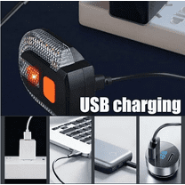 LmnLft USB Rechargeable Bike Turn Signal Lights - Wireless Waterproof Bicycle Tail Light with Remote Control for Mountain Road Cycling Safety Kit