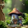 thumbnail image 1 of LmnLft Whimsical Mushroom Door Decor - Hand-Painted Wooden Fairy Tale Decorations for Kids Room, Garden Pathway, Storybook-Themed Nursery Accents, 1 of 7
