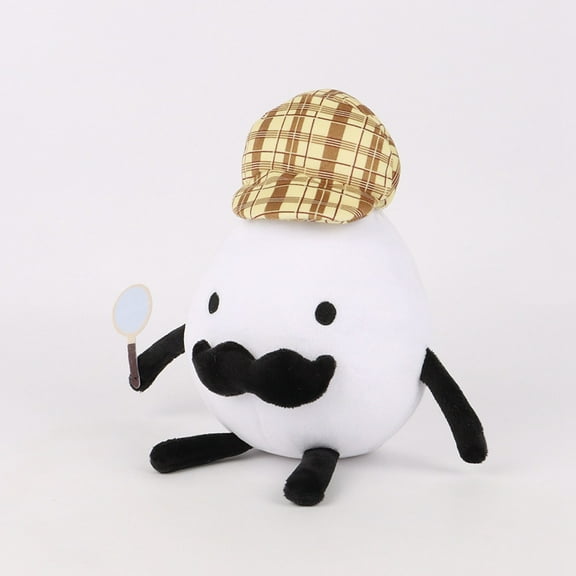 Lmniu Detective Egg Plushies Toy Secret Staycation Stuffed Animal Doll Pillows For Kids