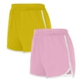 thumbnail image 1 of Lmnyox 2 Pack Women's Running Shorts Elastic Waist Sport Shorts with Pocket Lightweight Athletic Short Pants, 1 of 2