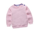 thumbnail image 1 of Lmnyox Baby Boys Sweatshirts Comfy Long Sleeve Crew Neck Cotton Pullover Winter Solid Color Tops 12 Months, 1 of 4