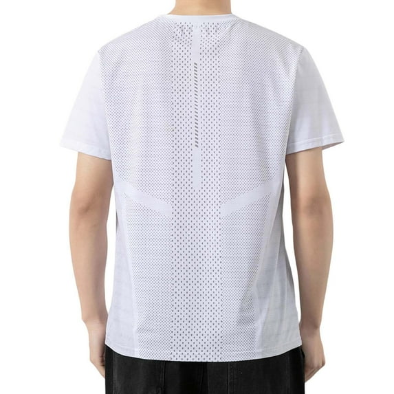 Lmnyox Breathable Athletic T Shirt for Men Lightweight Short Sleeve Quick Dry Sport Shirt Casual Workout Tee