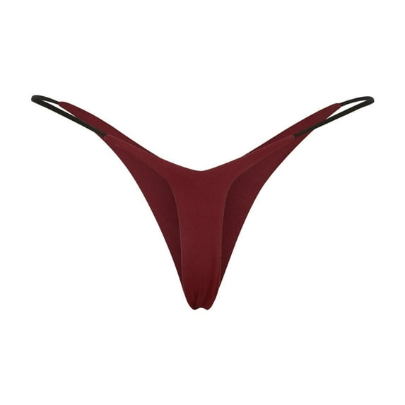 Lmnyox G String Thongs for Women Fashion Seamless Underwear Breathable Low Rise Hipster Panties High Cut Underwear
