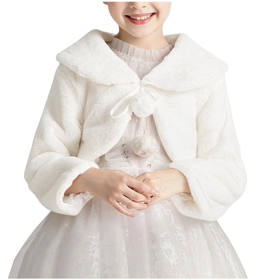 Lmnyox Girl's Fleece Jackets Casual Solid Color Long Sleeve Cardigan Fall Winter Fashion Cute Outerwears