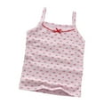 thumbnail image 1 of Lmnyox Girls Tank Tops Cute Print Sleeveless Comfort Undershirts Toddler Kids Summer Cotton Tank Shirts 1-11 Years, 1 of 3