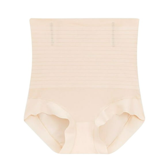 Lmnyox High Waist Shapewear for Women Breathable Body Shaper Panties Hip Lift Stretchy Underpants Large Size