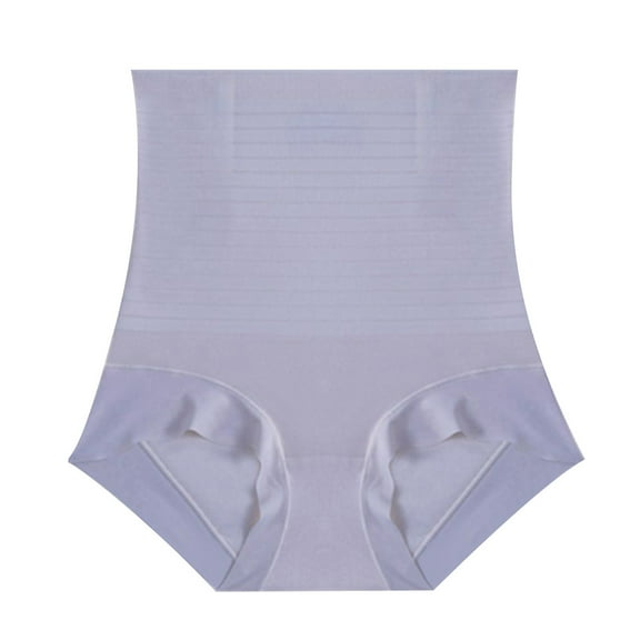 Lmnyox High Waist Shapewear for Women Breathable Body Shaper Panties Hip Lift Stretchy Underpants Large Size