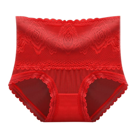 Lmnyox Hip Lift Briefs for Women Comfortable High Waist Underwear Breathable Full Coverage Stretchy Panties