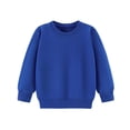 thumbnail image 1 of Lmnyox Kid's Sweatshirts Solid Color Long Sleeve Crew Neck Workout Pullover Casual Loose Tops 2-11 Years, 1 of 8