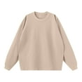 thumbnail image 1 of Lmnyox Long Sleeve T Shirt for Men Fashion Basic Crew Neck Pullover Tee Fall Winter Casual Loose Shirts Tops, 1 of 8