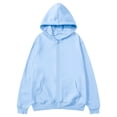 thumbnail image 1 of Lmnyox Men's Hooded Jackets Fall Winter Solid Color Long Sleeve Zipper Up Coats Fleece Lined Jackets with Pockets, 1 of 5
