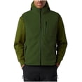 thumbnail image 1 of Lmnyox Men's Sherpa Vest Stand Collar Zip Up Sleeveless Vest Jacket with Zip Jacket Casual Solid Outerwear, 1 of 7