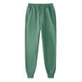 thumbnail image 1 of Lmnyox Men's Sweatpants Loose Solid Color Elastic Waist Drawstring Joggers Tapered Outdoor Sports Pants with Pockets, 1 of 5