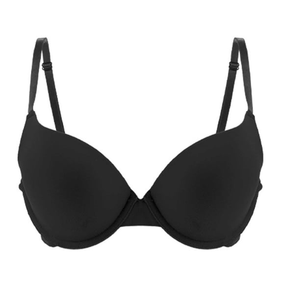Lmnyox Plus Size Balconette Bra for Women Push Up Supportive Underwire Bras Comfortable Everyday Bra with Adjustable Strap