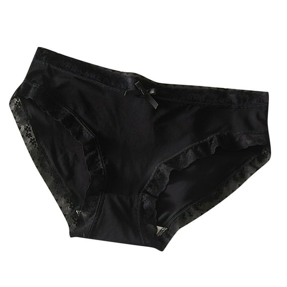 Lmnyox Soft Seamless Briefs for Women Cute No Show Panties Breathable Full Coverage Underwear Ladies Hipster Briefs