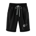 thumbnail image 1 of Lmnyox Trendy Shorts for Women Elastic High Waist Shorts Summer Casual Drawstring Short Pants with Pocket, 1 of 6